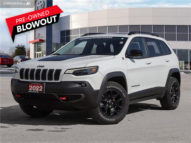 2022 Jeep Cherokee Trailhawk (Stk: A225230) in London - Image 1 of 27