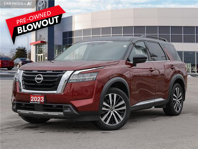 2023 Nissan Pathfinder Platinum (Stk: U11754) in London - Image 1 of 27