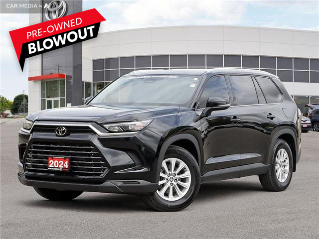 2024 Toyota Grand Highlander XLE Midnight Black Metallic with 40,701km at $54,498