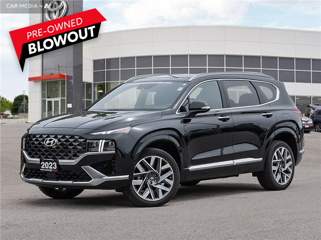 2023 Hyundai Santa Fe Ultimate Calligraphy Black with 3,440km at $43,498