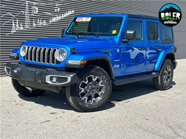 2024 Jeep Wrangler Sahara (Stk: P24704) in London - Image 1 of 29