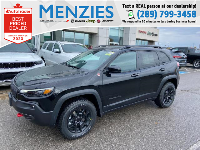 2022 Jeep Cherokee Trailhawk (Stk: 29837) in Whitby - Image 1 of 12