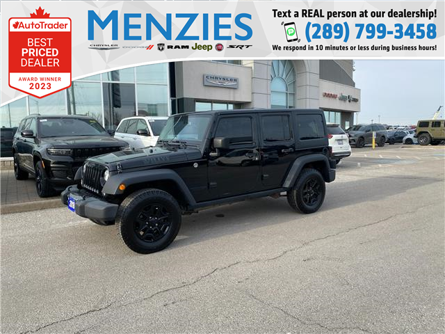 2018 Jeep Wrangler JK Unlimited Sport (Stk: 41465X) in Whitby - Image 1 of 25