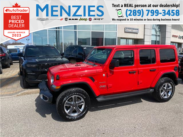2021 Jeep Wrangler Unlimited Sahara (Stk: 41282B) in Whitby - Image 1 of 18