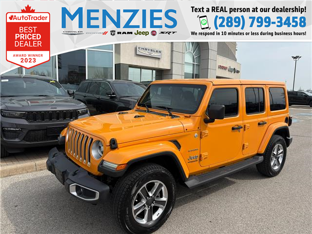 2018 Jeep Wrangler Unlimited Sahara (Stk: 41421C) in Whitby - Image 1 of 24