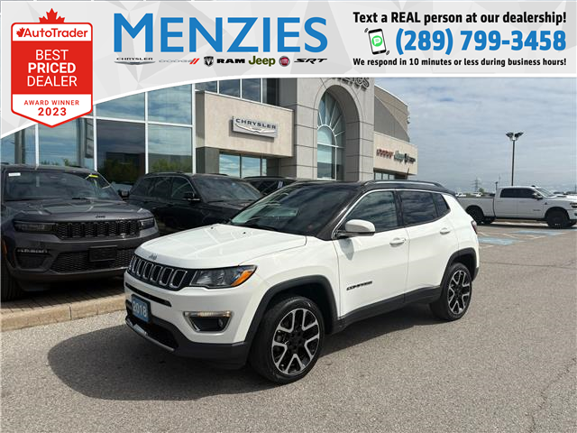 2018 Jeep Compass Limited (Stk: 41588X) in Whitby - Image 1 of 27