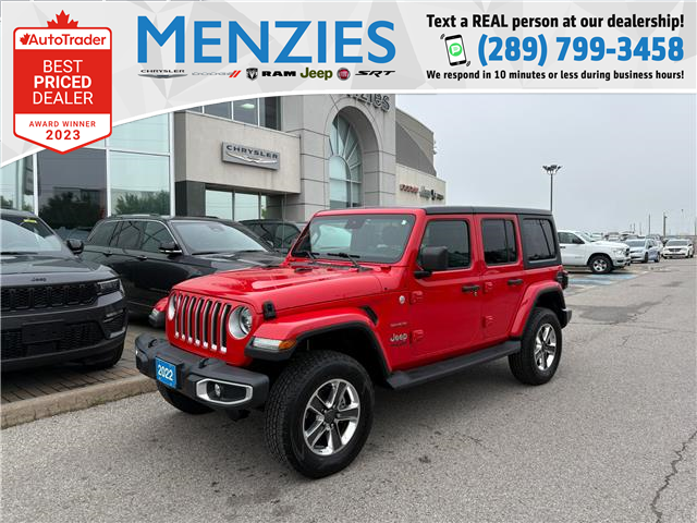 2022 Jeep Wrangler Unlimited Sahara (Stk: 30910A) in Whitby - Image 1 of 25