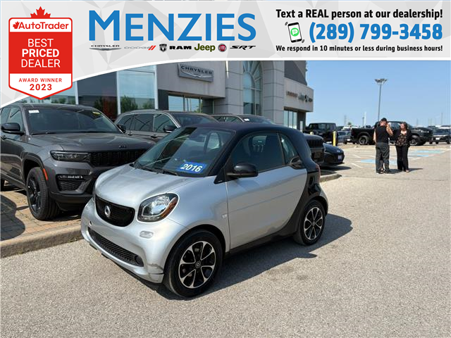 2016 Smart Fortwo Pure (Stk: 41608X) in Whitby - Image 1 of 19