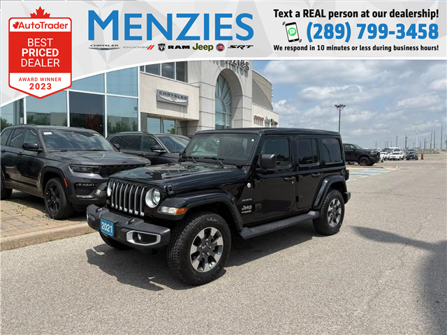 2021 Jeep Wrangler Unlimited Sahara (Stk: 41579A) in Whitby - Image 1 of 25