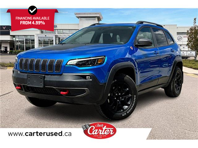 2021 Jeep Cherokee Trailhawk (Stk: 13688U) in Calgary - Image 1 of 34