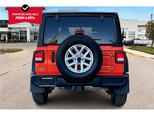 2023 Jeep Wrangler Sport (Stk: 25085U) in Calgary - Image 4 of 34