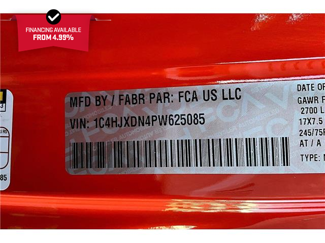 2023 Jeep Wrangler Sport (Stk: 25085U) in Calgary - Image 34 of 34