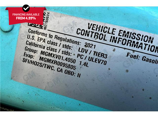 2021 Chevrolet Spark 1LT CVT (Stk: 50524U) in Calgary - Image 31 of 32