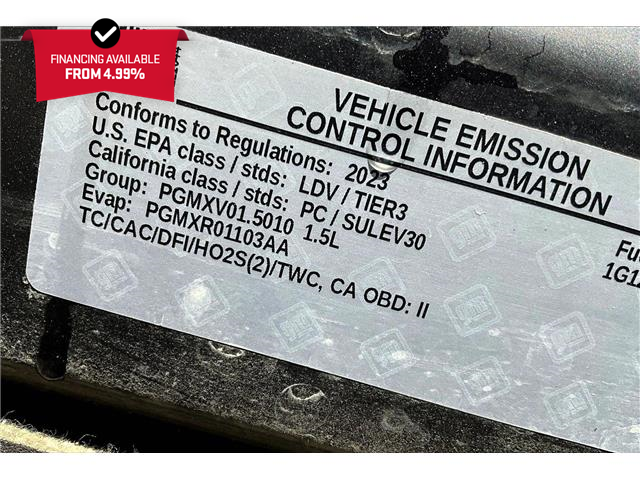 2023 Chevrolet Malibu 1LT (Stk: 21044U) in Calgary - Image 31 of 32