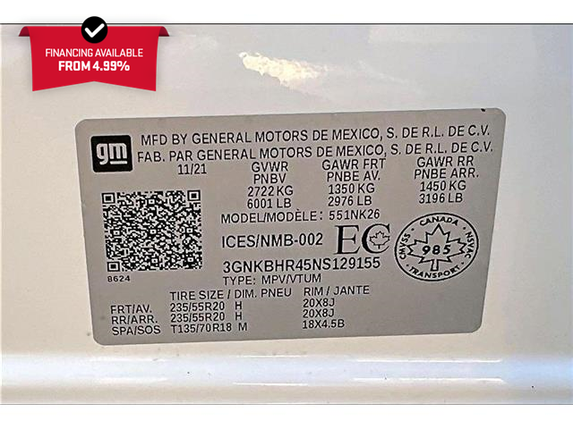 2022 Chevrolet Blazer LT (Stk: 29155UA) in Calgary - Image 33 of 33