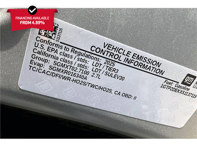 2025 GMC Canyon AT4 (Stk: 37115UA) in Calgary - Image 34 of 35