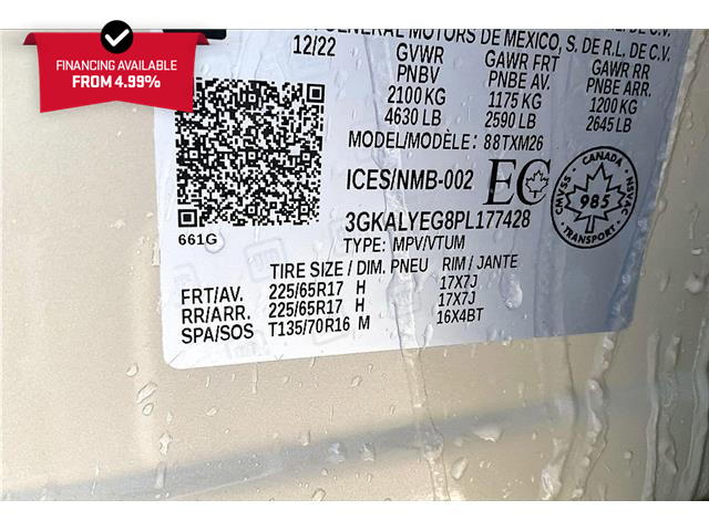 2023 GMC Terrain AT4 (Stk: 77428UA) in Calgary - Image 35 of 35