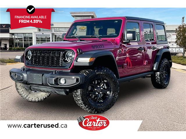 2024 Jeep Wrangler Sport (Stk: 46828U) in Calgary - Image 1 of 34