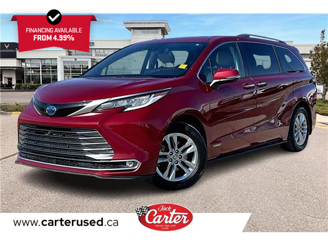 2021 Toyota Sienna Limited 7-Passenger (Stk: 34132U) in Calgary - Image 1 of 35
