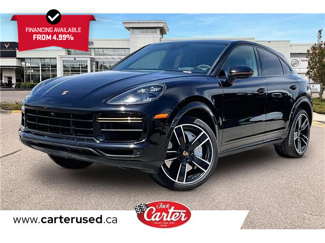 2020 Porsche Cayenne Coupe Turbo (Stk: 65177U) in Calgary - Image 1 of 34
