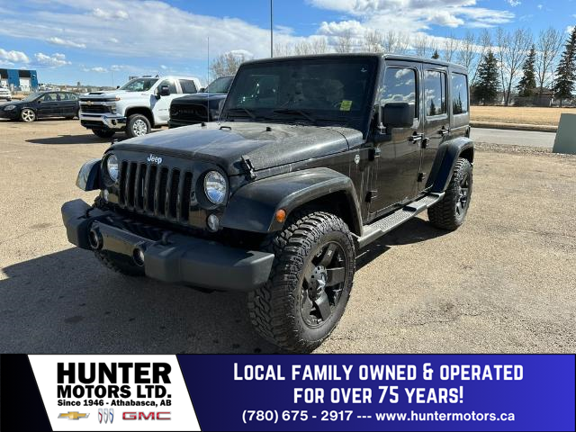 2018 Jeep Wrangler JK Unlimited Sahara (Stk: T24060A) in Athabasca - Image 1 of 22