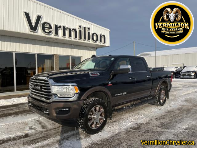 2022 RAM 3500 Limited Longhorn (Stk: 23R31267A) in Vermilion - Image 1 of 31