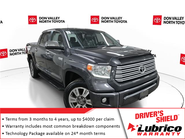 2017 Toyota Tundra Platinum 5.7L V8 (Stk: 10U6168A) in Markham - Image 1 of 31 2017 Toyota Tundra Platinum 5.7L V8 (Stk: 10U6168A) in Markham - Image 1 of 31