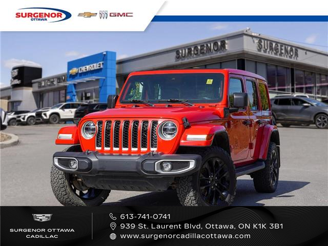 2021 Jeep Wrangler 4xe (PHEV) Sahara (Stk: R27162A) in Ottawa - Image 1 of 24