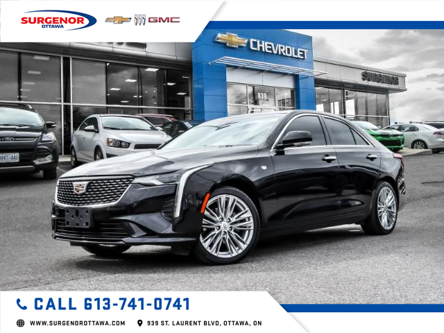 2022 Cadillac CT4 Premium Luxury (Stk: R24113A) in Ottawa - Image 1 of 28