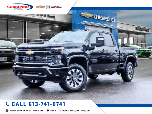 2024 Chevrolet Silverado 2500HD Custom (Stk: R24717) in Ottawa - Image 1 of 23