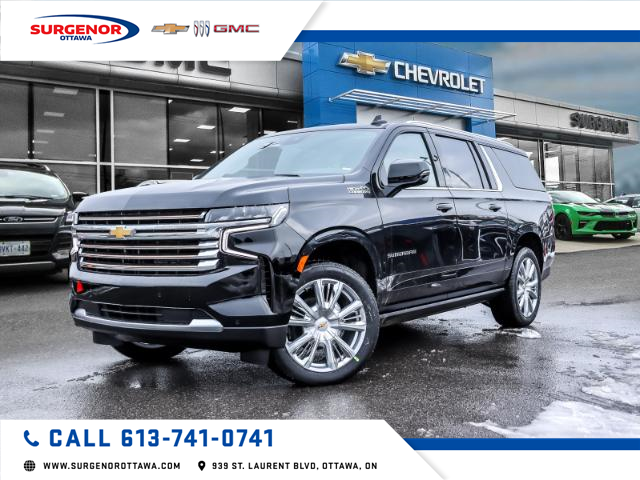 2024 Chevrolet Suburban High Country (Stk: R24970) in Ottawa - Image 1 of 26