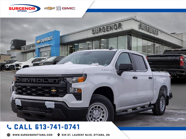 2024 Chevrolet Silverado 1500 Work Truck (Stk: R25493) in Ottawa - Image 1 of 21