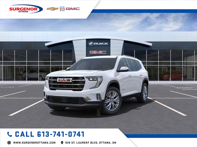 2025 GMC Acadia Elevation (Stk: R26777) in Ottawa - Image 1 of 6