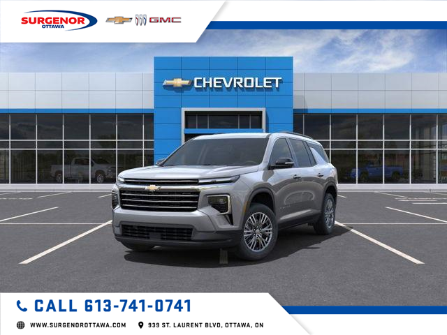 2025 Chevrolet Traverse LT (Stk: R26825) in Ottawa - Image 1 of 6