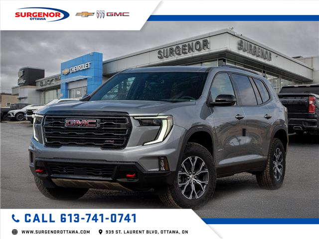 2025 GMC Acadia AT4 (Stk: R26754) in Ottawa - Image 1 of 22