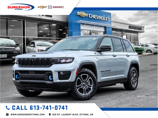 2022 Jeep Grand Cherokee 4xe Trailhawk (Stk: R25228B) in Ottawa - Image 1 of 29