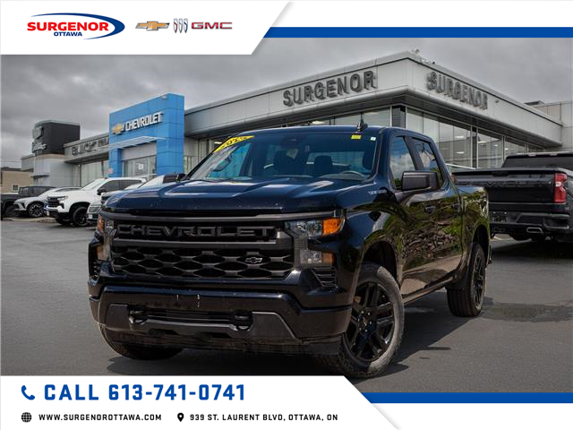 2023 Chevrolet Silverado 1500 Custom (Stk: 25094A) in Ottawa - Image 1 of 22