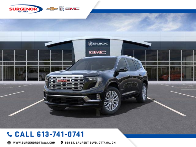 2025 GMC Acadia Denali (Stk: R27142) in Ottawa - Image 1 of 6