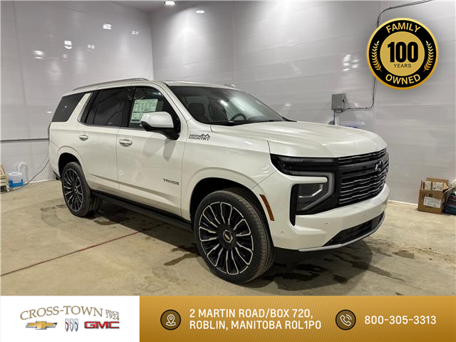 2025 Chevrolet Tahoe High Country (Stk: 13787) in Roblin - Image 1 of 16