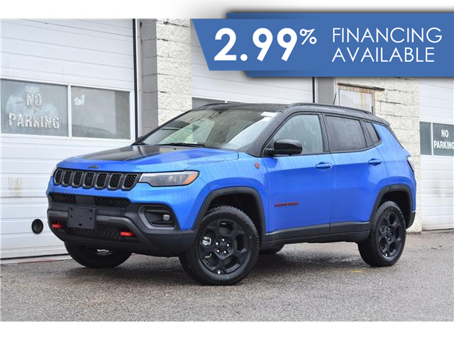2023 Jeep Compass Trailhawk (Stk: 107393) in London - Image 1 of 24