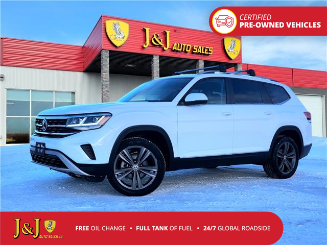 2021 Volkswagen Atlas 3.6 FSI Highline (Stk: J24206) in Brandon - Image 1 of 25