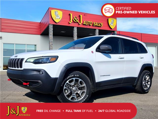 2021 Jeep Cherokee Trailhawk (Stk: J25047) in Brandon - Image 1 of 24