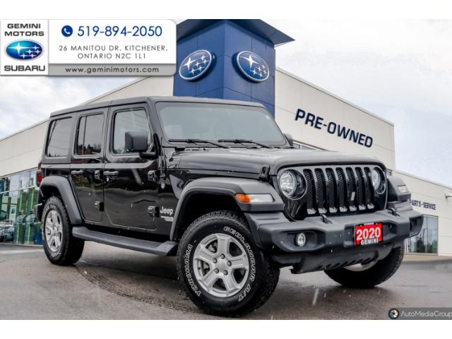 2020 Jeep Wrangler Unlimited Sport (Stk: 18776A) in Kitchener - Image 1 of 26