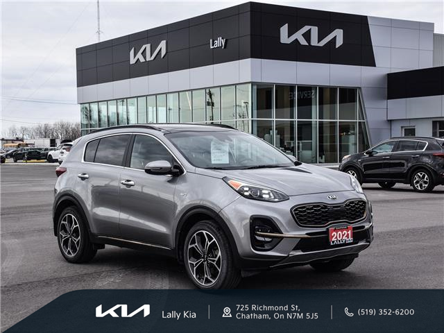 2021 Kia Sportage SX (Stk: LK00263T) in Chatham - Image 1 of 30