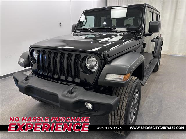 2022 Jeep Wrangler Unlimited Sport (Stk: 3554) in Lethbridge - Image 1 of 28