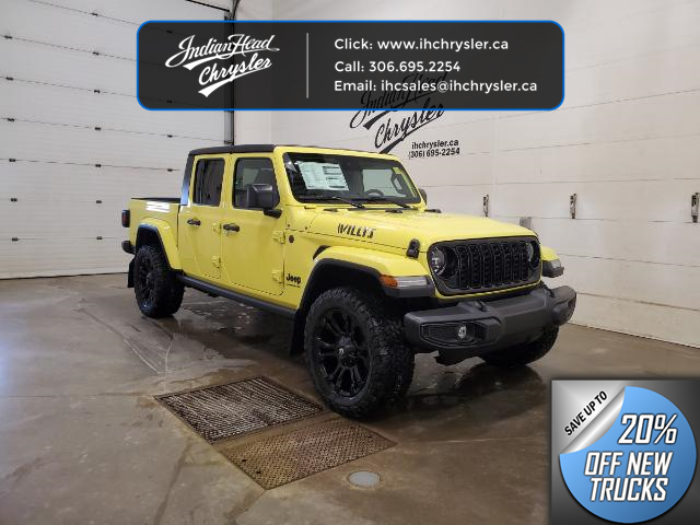 2024 Jeep Gladiator Sport (Stk: 3924) in Indian Head - Image 1 of 58