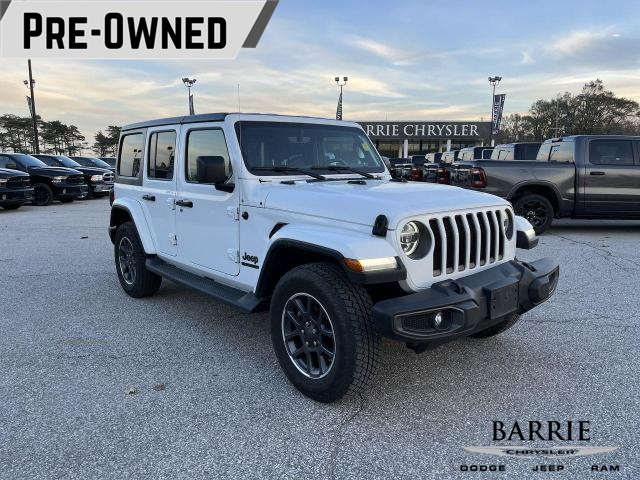 2021 Jeep Wrangler Unlimited Sport (Stk: 37595AU) in Barrie - Image 1 of 22