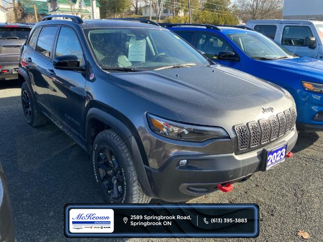 2023 Jeep Cherokee Trailhawk (Stk: 23080) in Springbrook - Image 1 of 18