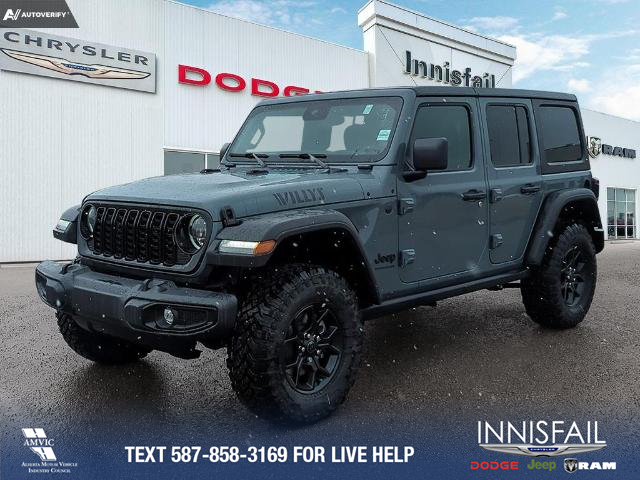 2024 Jeep Wrangler Sport (Stk: RJ055) in Innisfail - Image 1 of 25