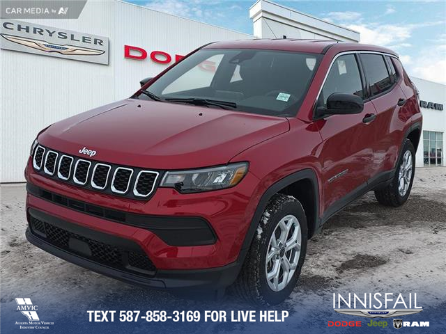 2025 Jeep Compass Sport (Stk: SJ002) in Innisfail - Image 1 of 26